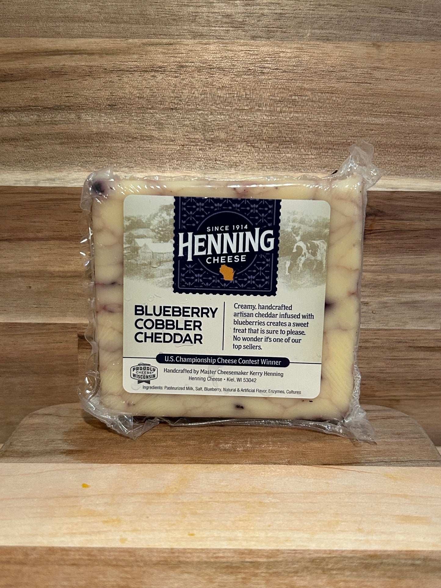 Henning - Blueberry Cobbler Cheddar Cheese