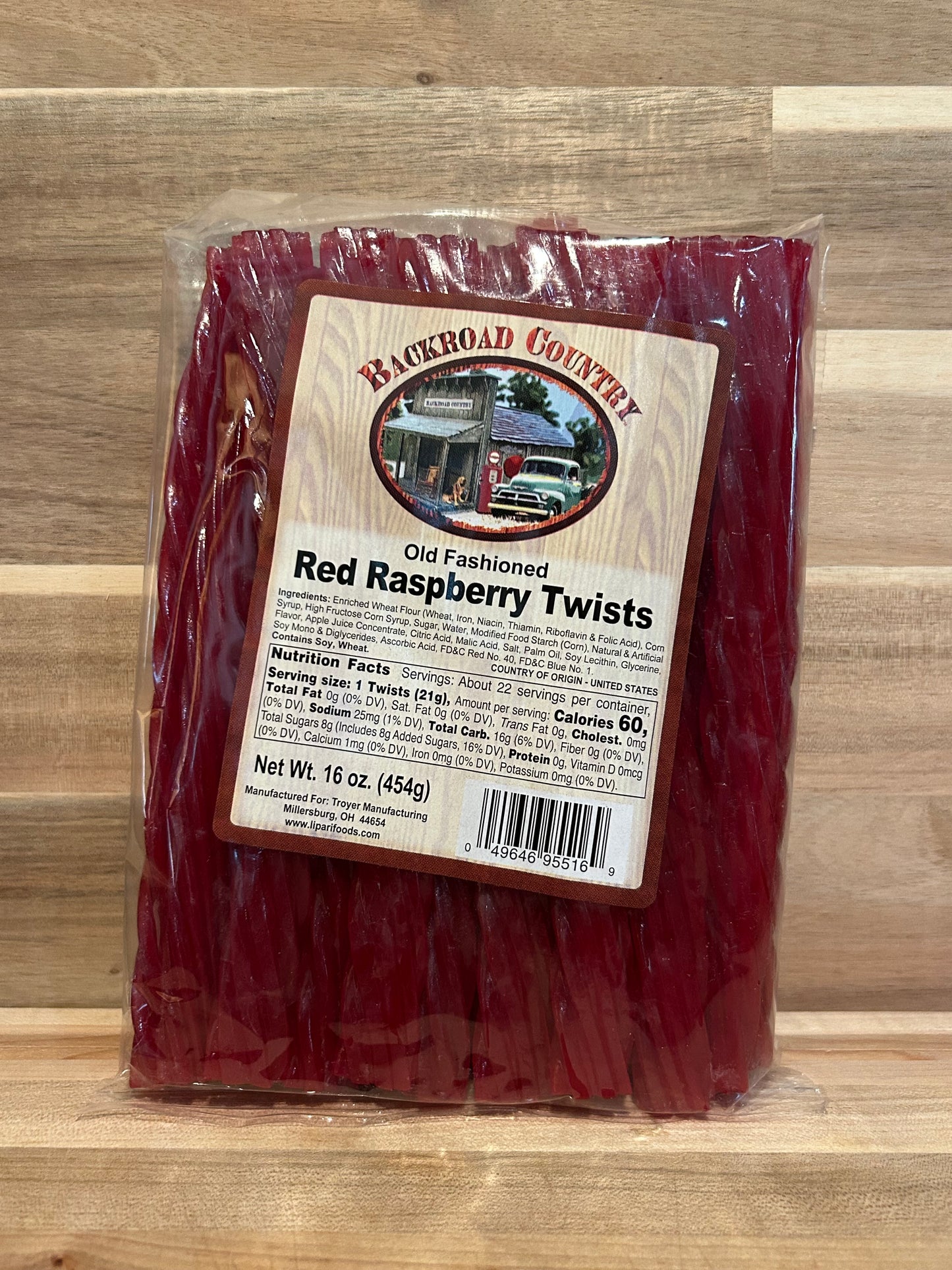 Red Raspberry Twists