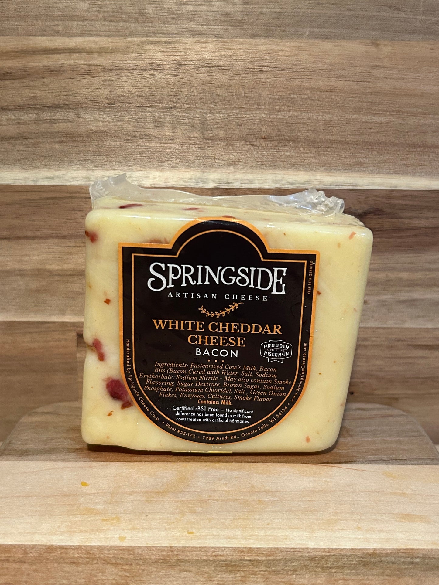 Springside - Bacon White Cheddar Cheese