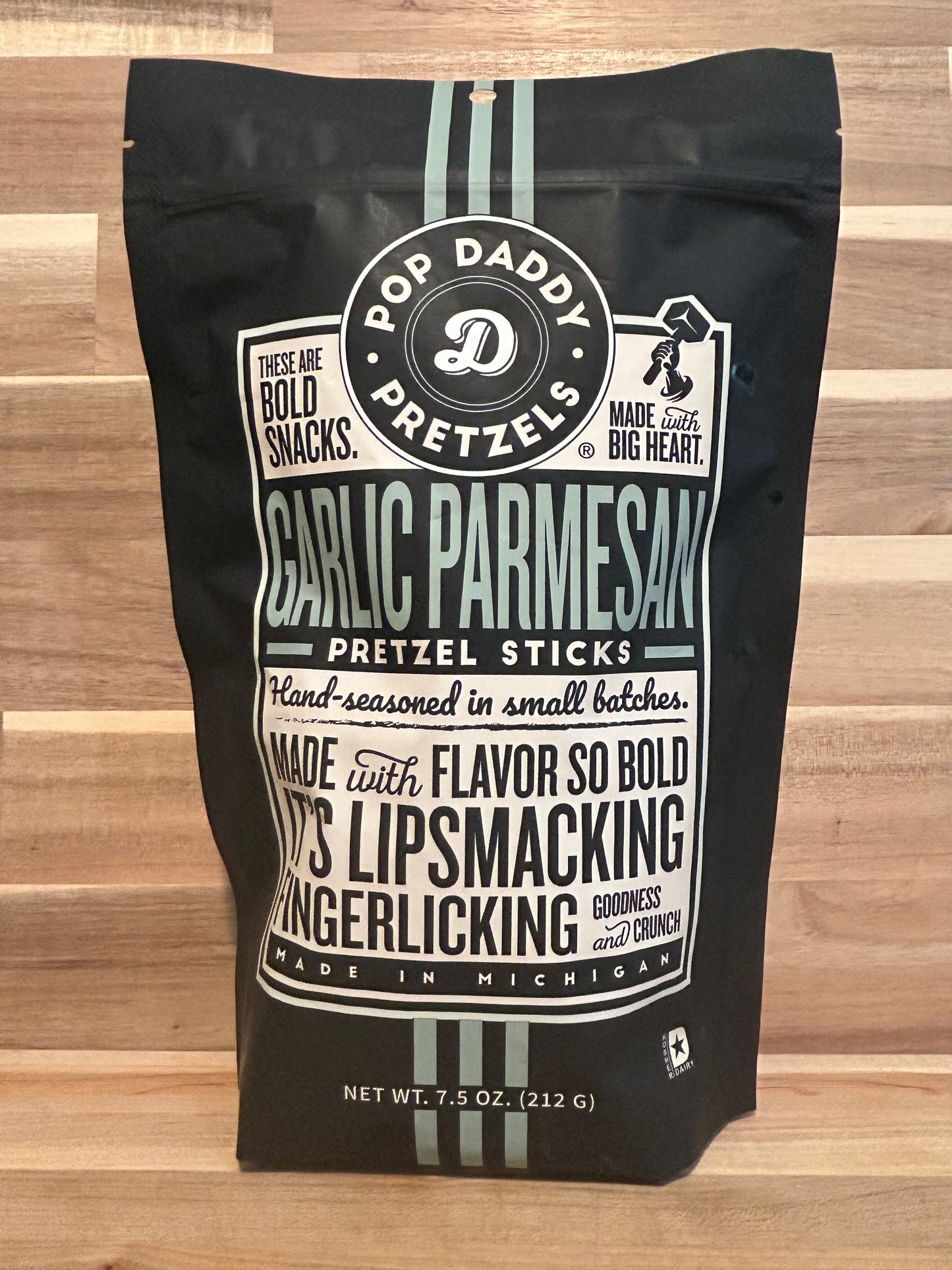 Garlic Parmesan - Pretzel Sticks