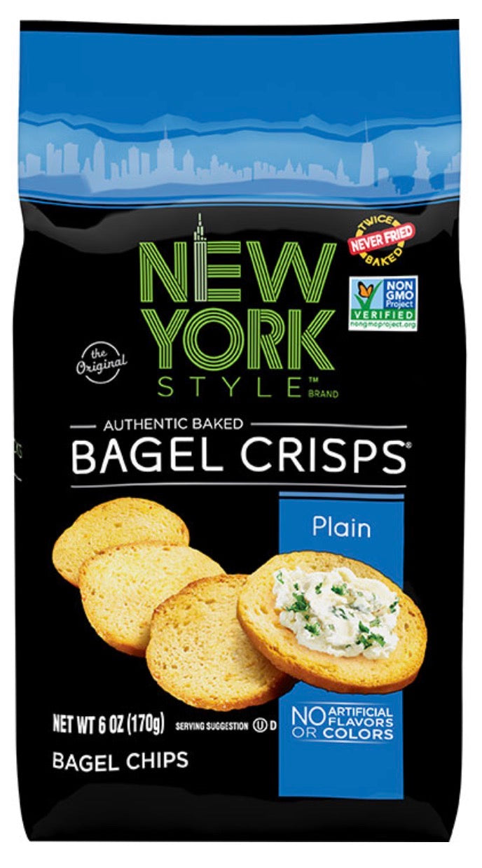 New York Style - Bagel Crisps - Plain